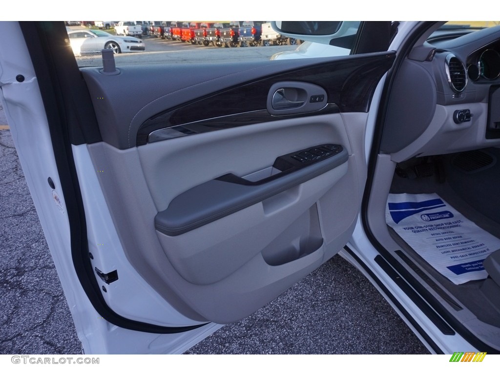 2016 Enclave Leather - Summit White / Light Titanium/Dark Titanium photo #12