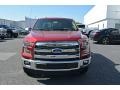 2016 Ruby Red Ford F150 Lariat SuperCrew  photo #4