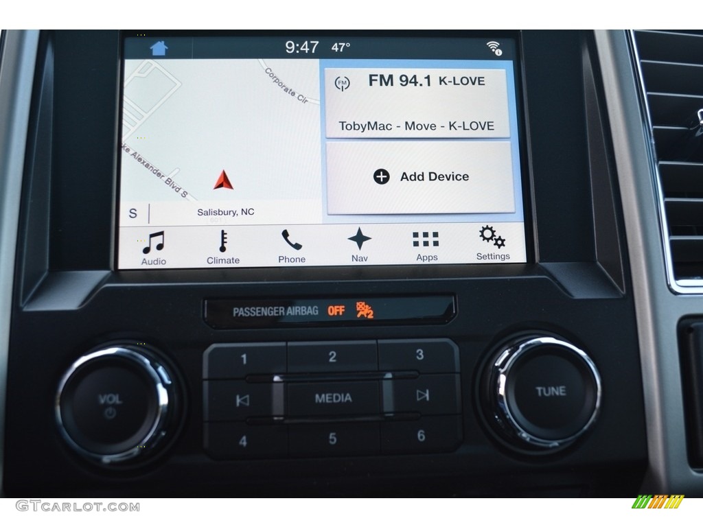2016 F150 Lariat SuperCrew - Ruby Red / Black photo #12