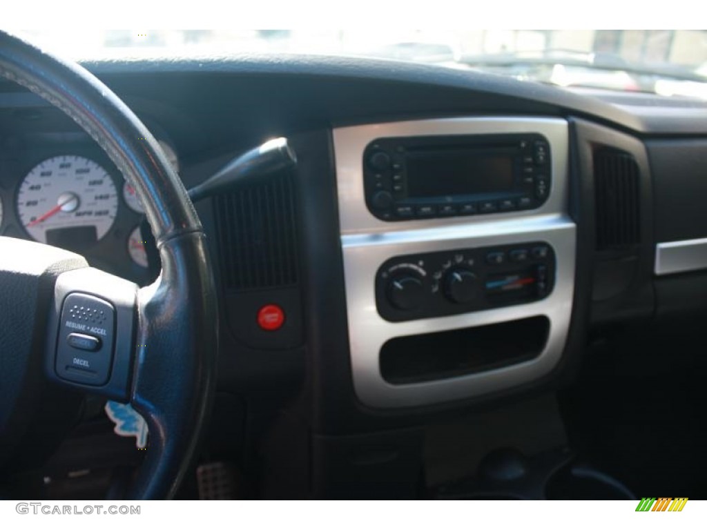 2005 Ram 1500 SRT-10 Quad Cab - Black / Dark Slate Gray photo #16