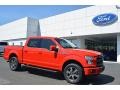 Race Red 2016 Ford F150 Lariat SuperCrew 4x4