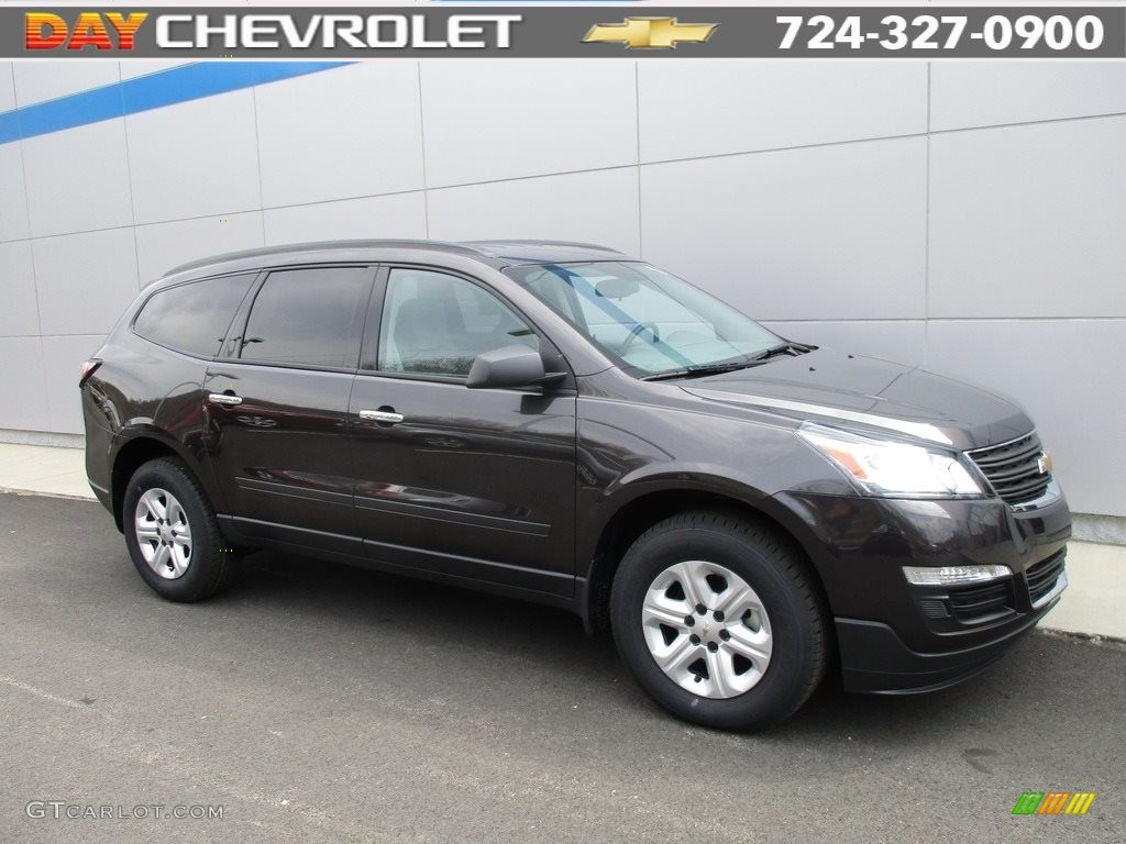 2016 Tungsten Metallic Chevrolet Traverse Ls 112068013