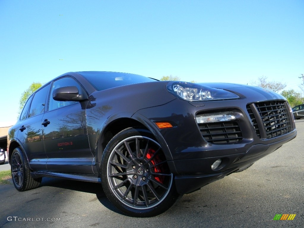 2010 Cayenne GTS Porsche Design Edition 3 - Lava Grey Metallic / Black/Black Alcantara photo #2