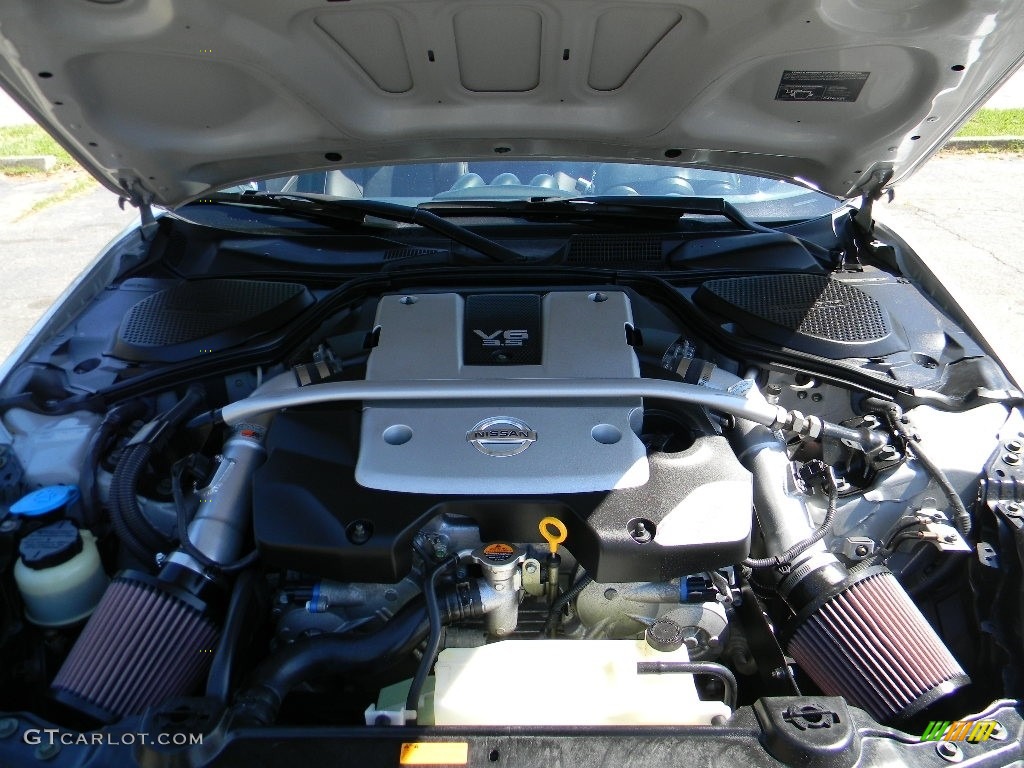 2007 350Z Touring Roadster - Silver Alloy Metallic / Charcoal photo #27