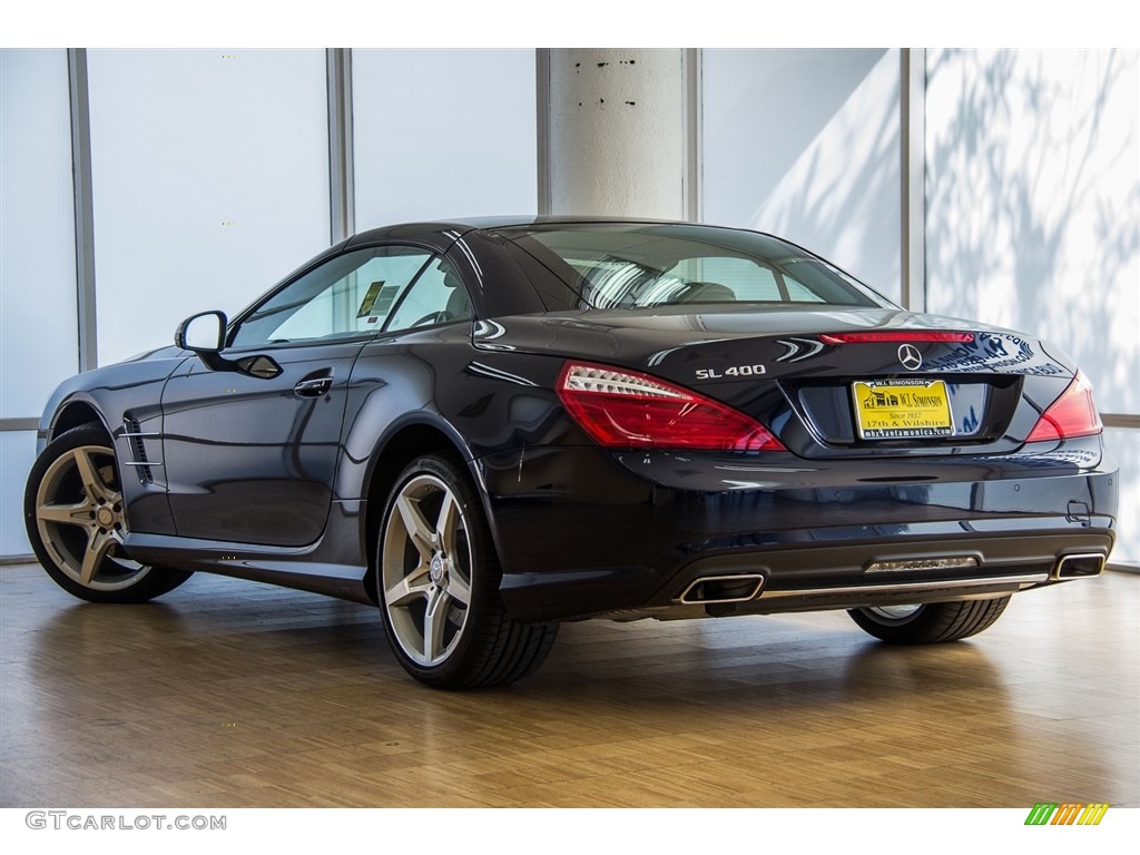 2016 SL 400 Roadster - Lunar Blue Metallic / Crystal Grey/Dark Grey photo #3