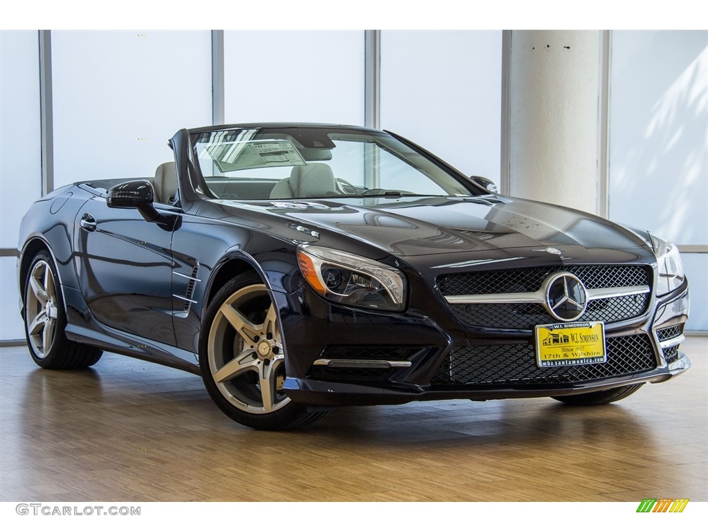 2016 SL 400 Roadster - Lunar Blue Metallic / Crystal Grey/Dark Grey photo #12