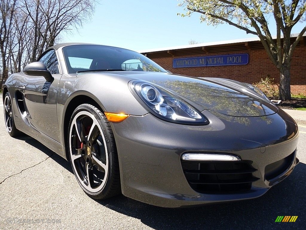 2013 Boxster S - Agate Grey Metallic / Carrera Red Natural Leather photo #8