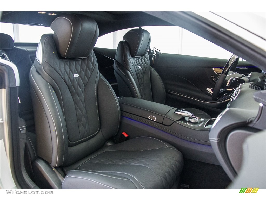 designo Black Interior 2016 Mercedes-Benz S 550 4Matic Coupe Photo #112089587
