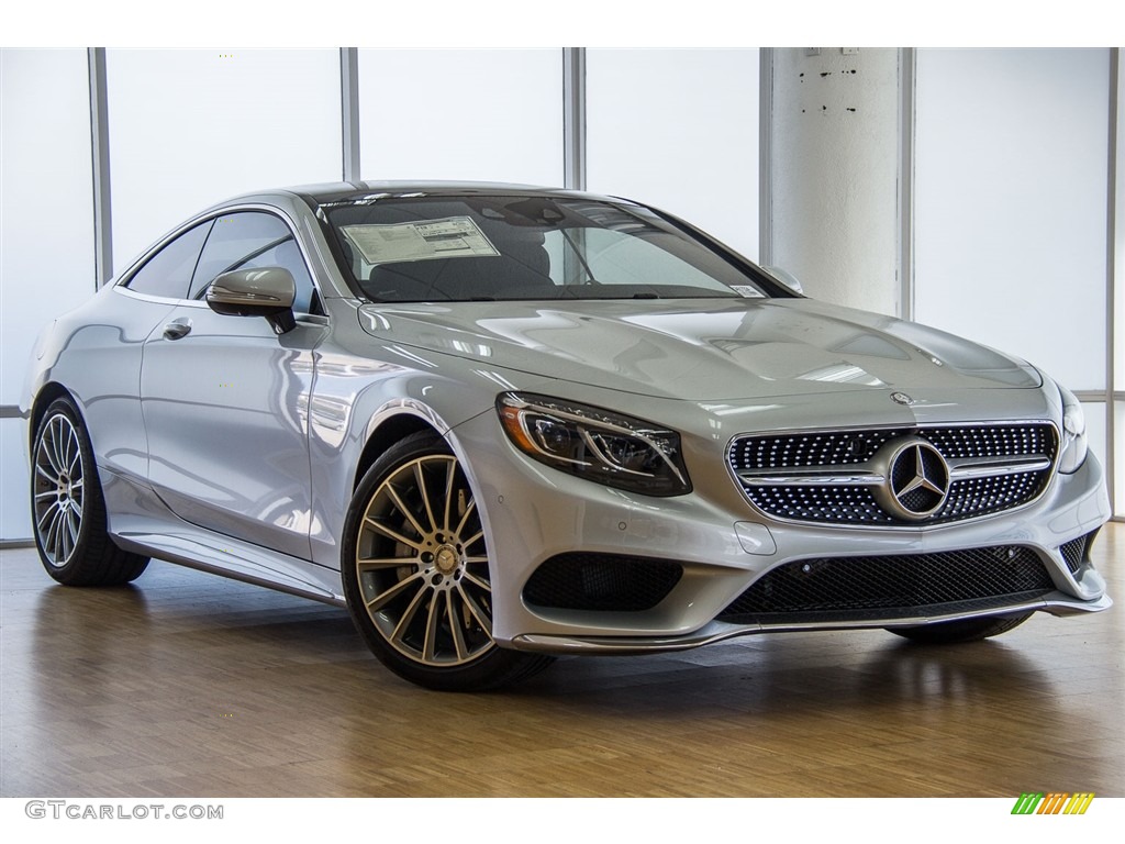 Iridium Silver Metallic 2016 Mercedes-Benz S 550 4Matic Coupe Exterior Photo #112089830