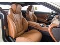 2016 Mercedes-Benz S designo Saddle Brown/Black Interior Front Seat Photo