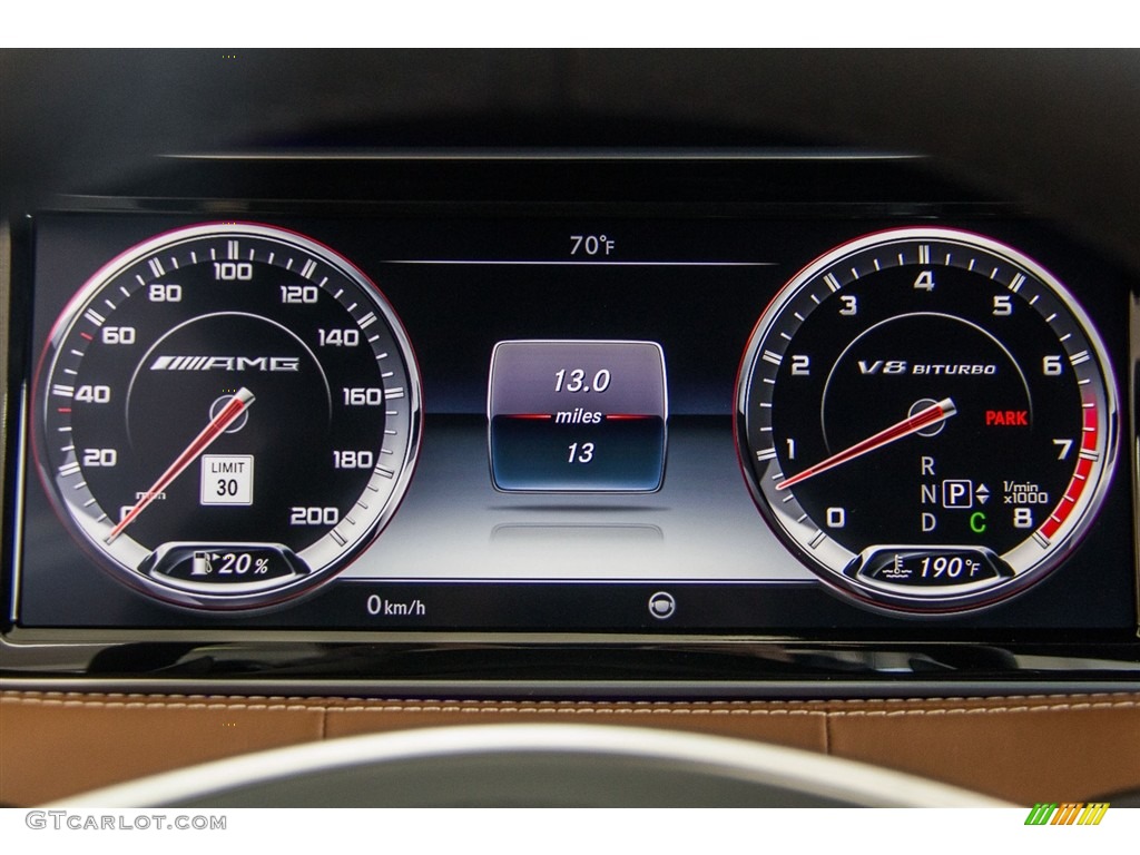 2016 Mercedes-Benz S 63 AMG 4Matic Coupe Gauges Photos
