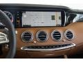 2016 Mercedes-Benz S designo Saddle Brown/Black Interior Navigation Photo