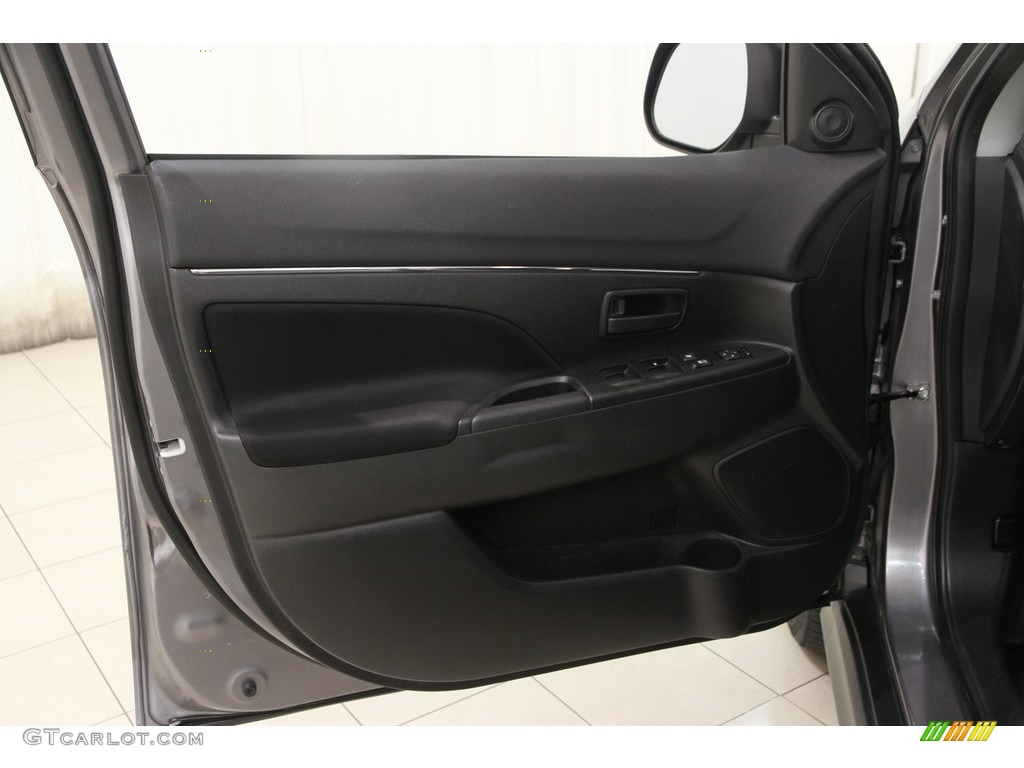 2013 Outlander Sport ES - Mercury Gray Pearl / Black photo #4