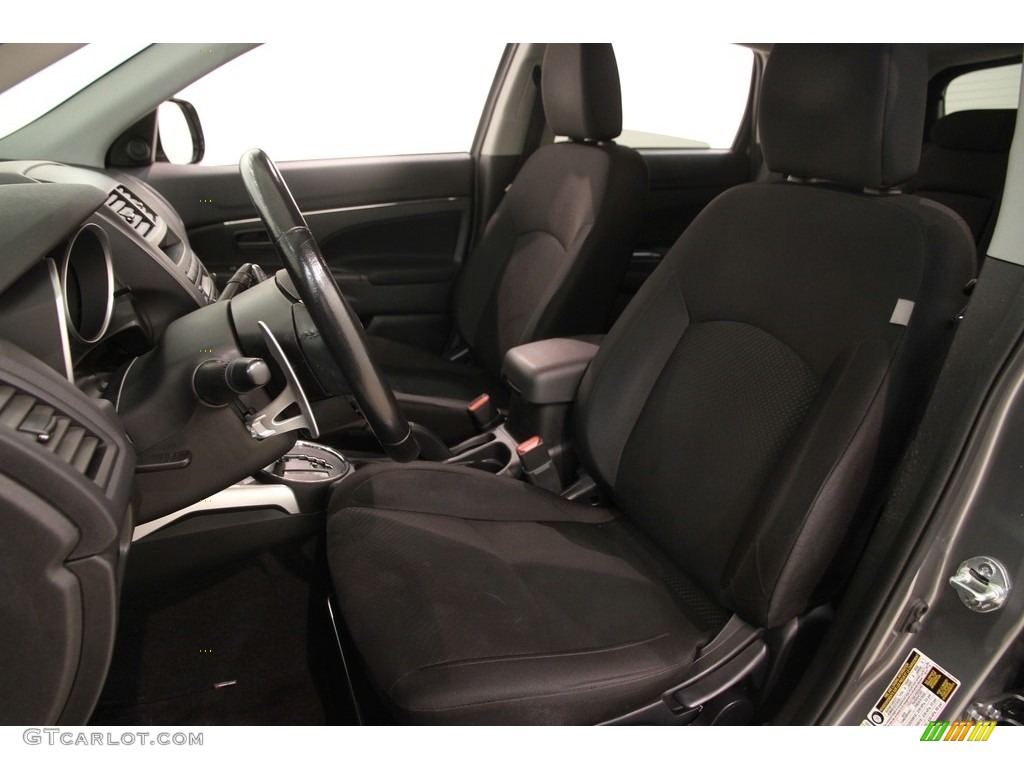 2013 Outlander Sport ES - Mercury Gray Pearl / Black photo #5