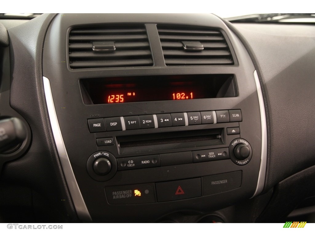 2013 Outlander Sport ES - Mercury Gray Pearl / Black photo #8