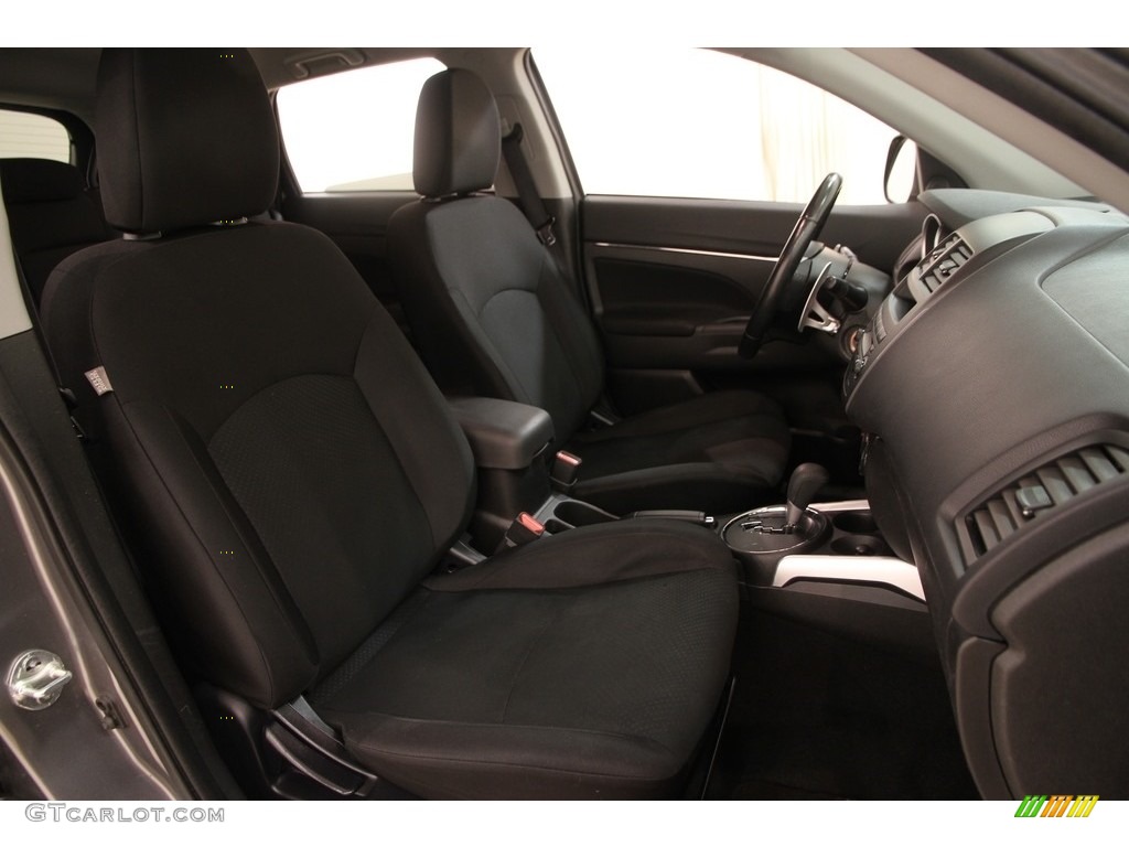 2013 Outlander Sport ES - Mercury Gray Pearl / Black photo #10