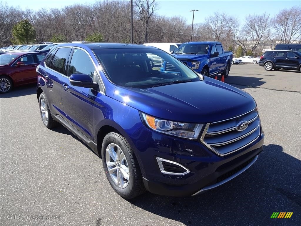 2016 Edge SEL AWD - Kona Blue / Ebony photo #1