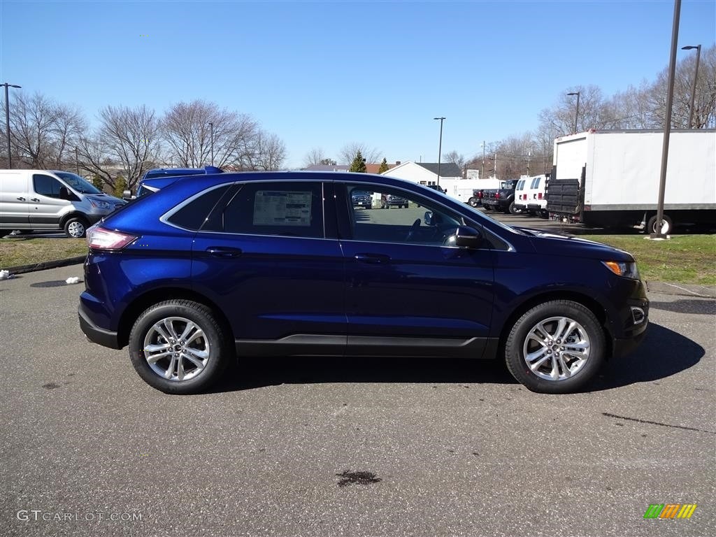 2016 Edge SEL AWD - Kona Blue / Ebony photo #8