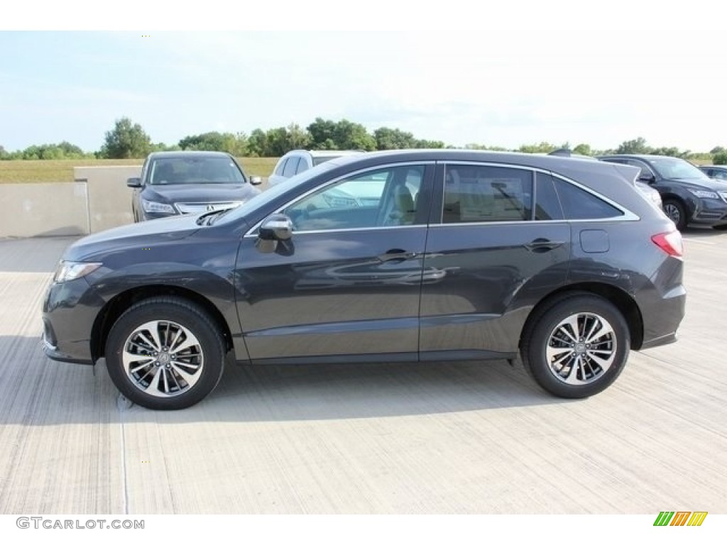 Modern Steel Metallic 2017 Acura RDX Advance Exterior Photo #112092359