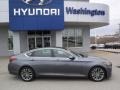 2015 Empire State Gray Hyundai Genesis 3.8 Sedan  photo #2