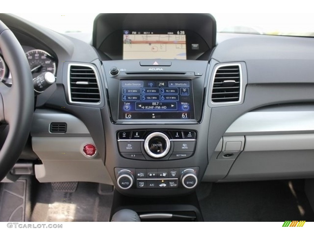 2017 Acura RDX Advance Graystone Dashboard Photo #112092878