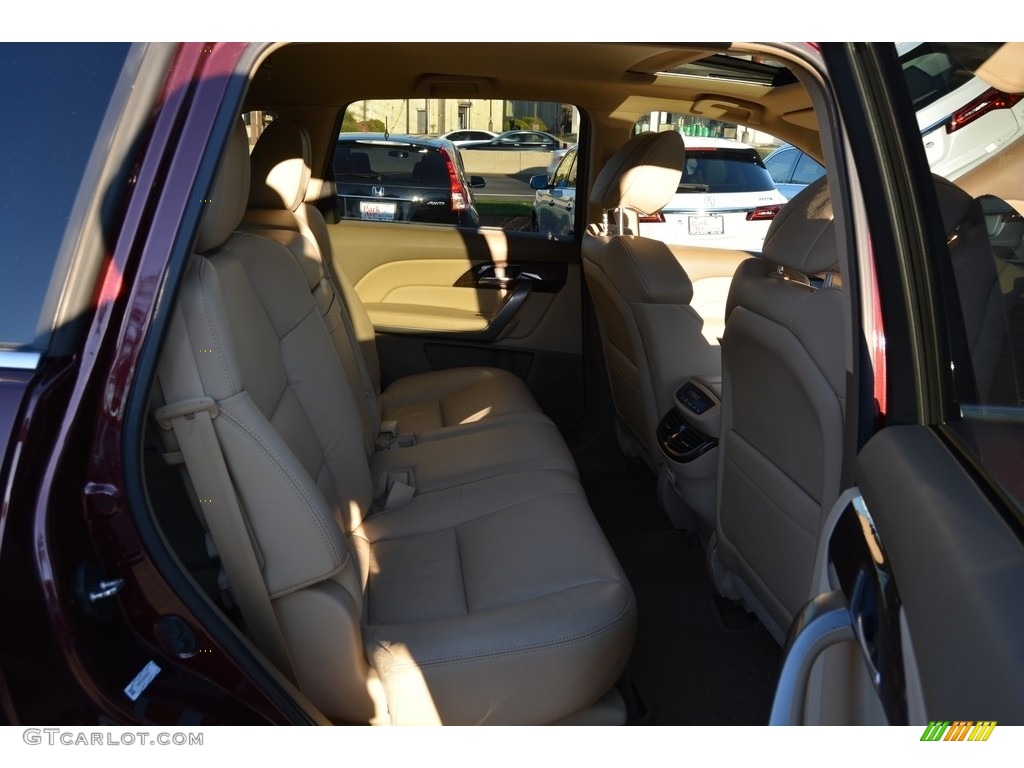 2013 MDX SH-AWD - Dark Cherry Pearl / Parchment photo #24