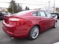 2016 Ruby Red Metallic Ford Fusion SE  photo #6