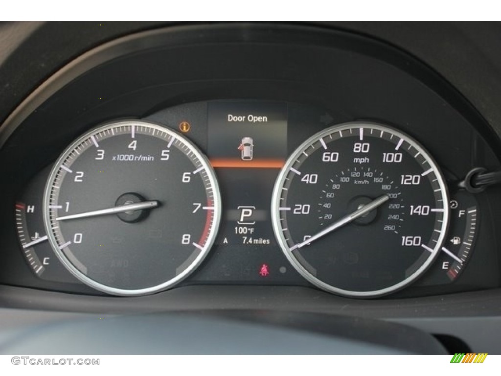 2017 Acura RDX Advance Gauges Photos