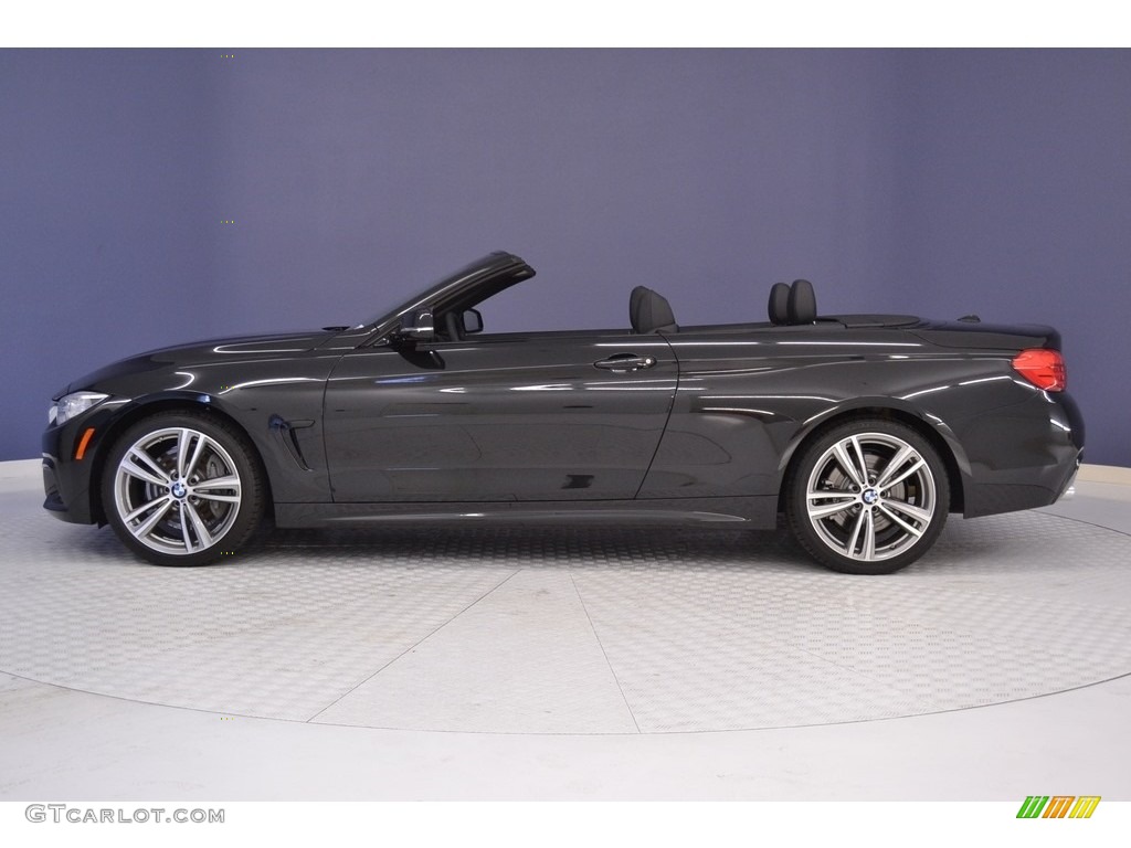 Black Sapphire Metallic 2016 BMW 4 Series 435i Convertible Exterior Photo #112094918