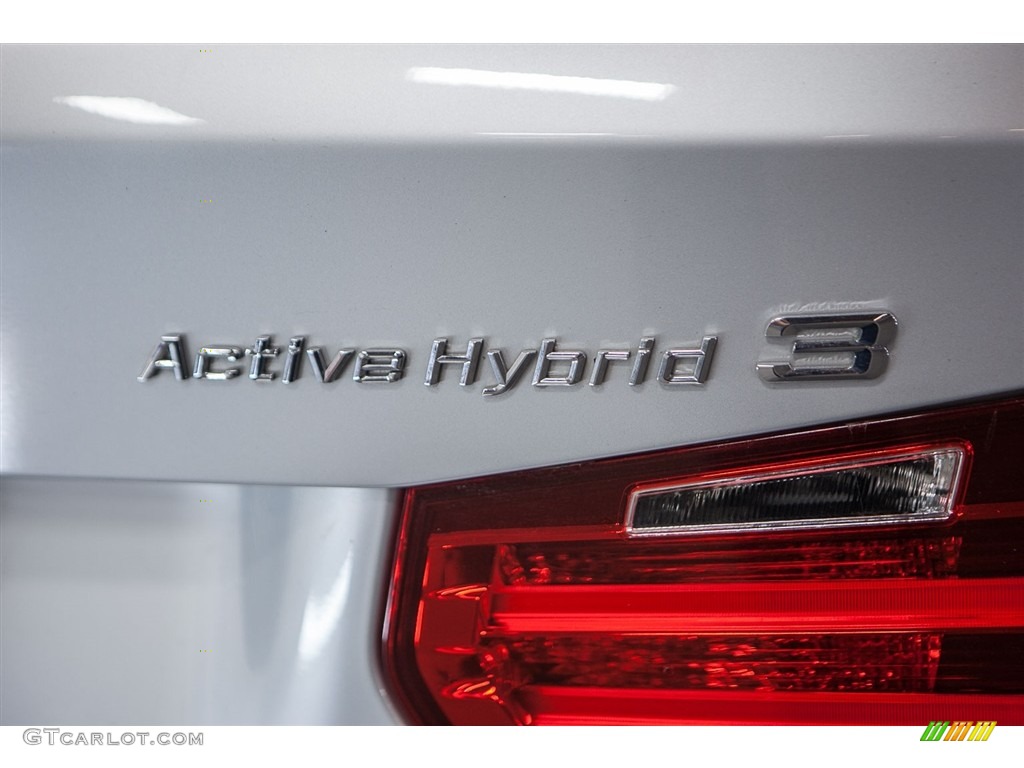 2013 3 Series ActiveHybrid 3 Sedan - Glacier Silver Metallic / Black photo #7