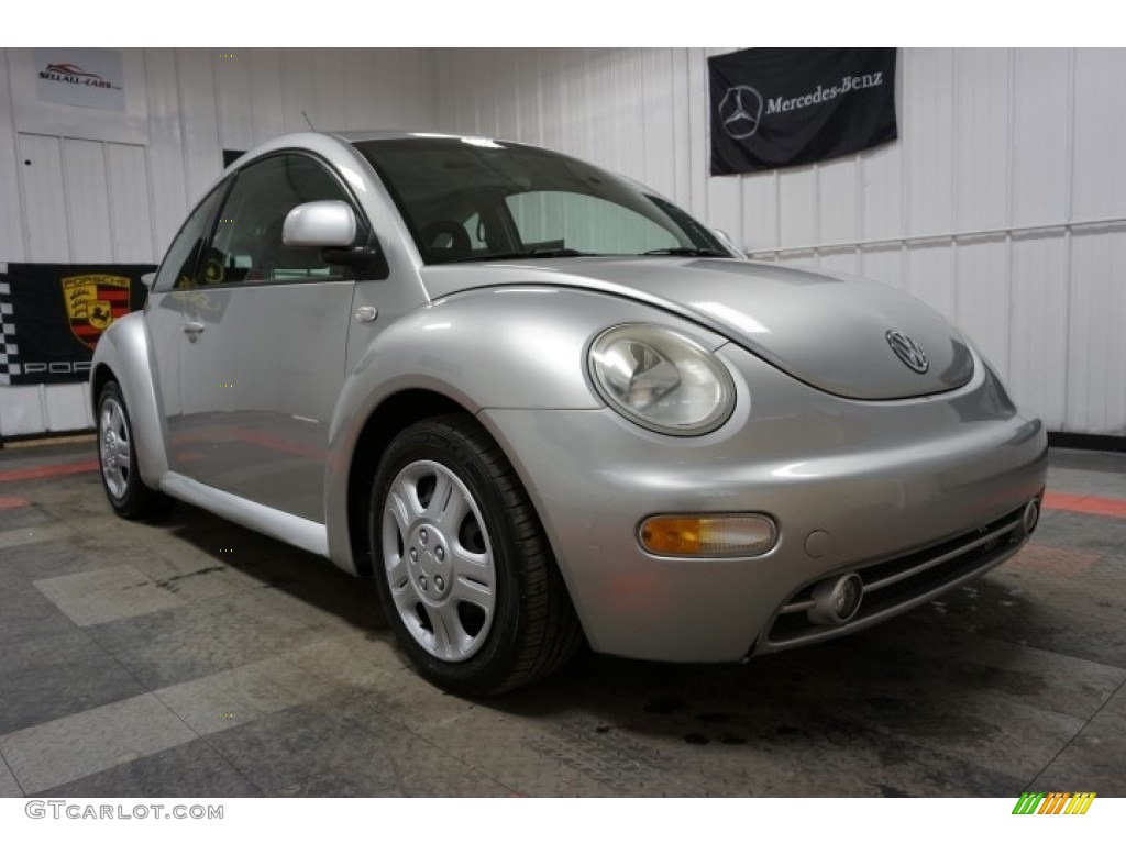 2000 New Beetle GLS Coupe - Silver Metallic / Black photo #5