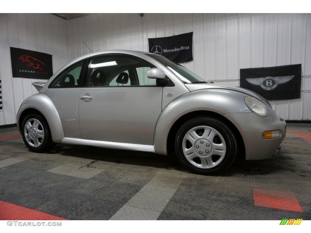 2000 New Beetle GLS Coupe - Silver Metallic / Black photo #6