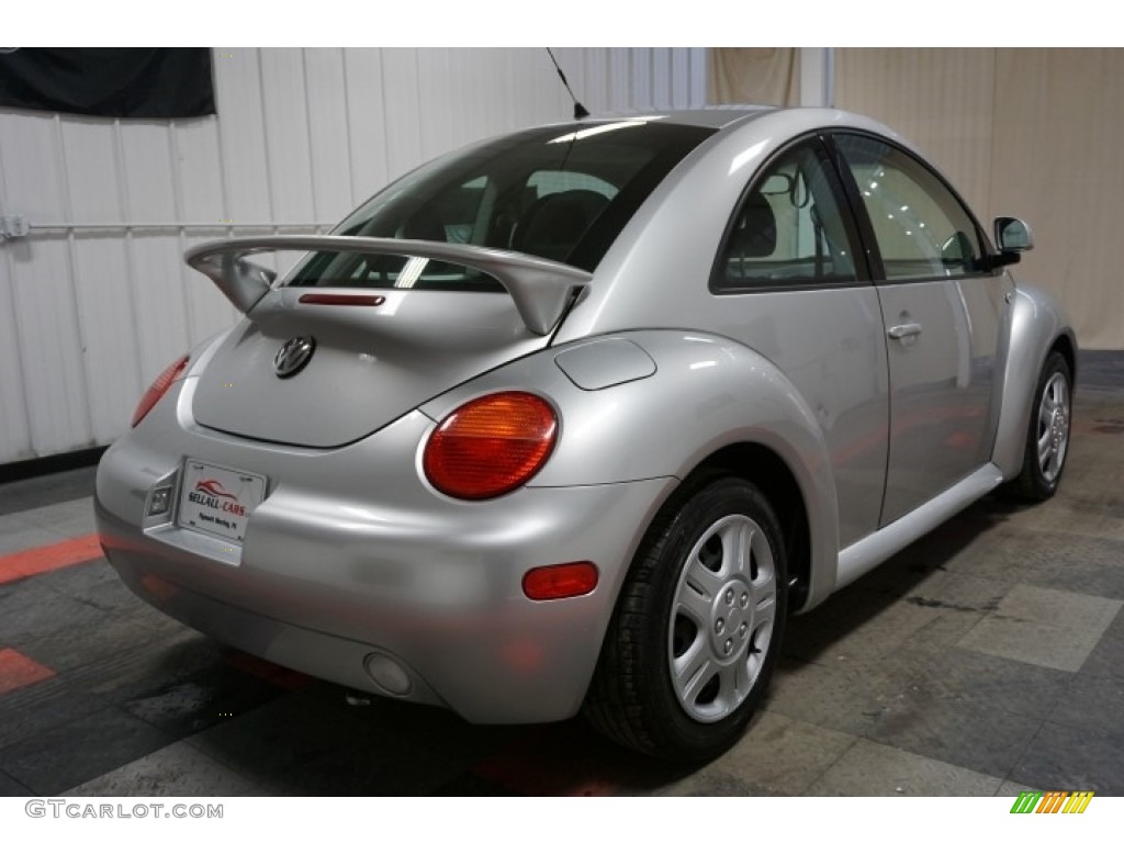 2000 New Beetle GLS Coupe - Silver Metallic / Black photo #8