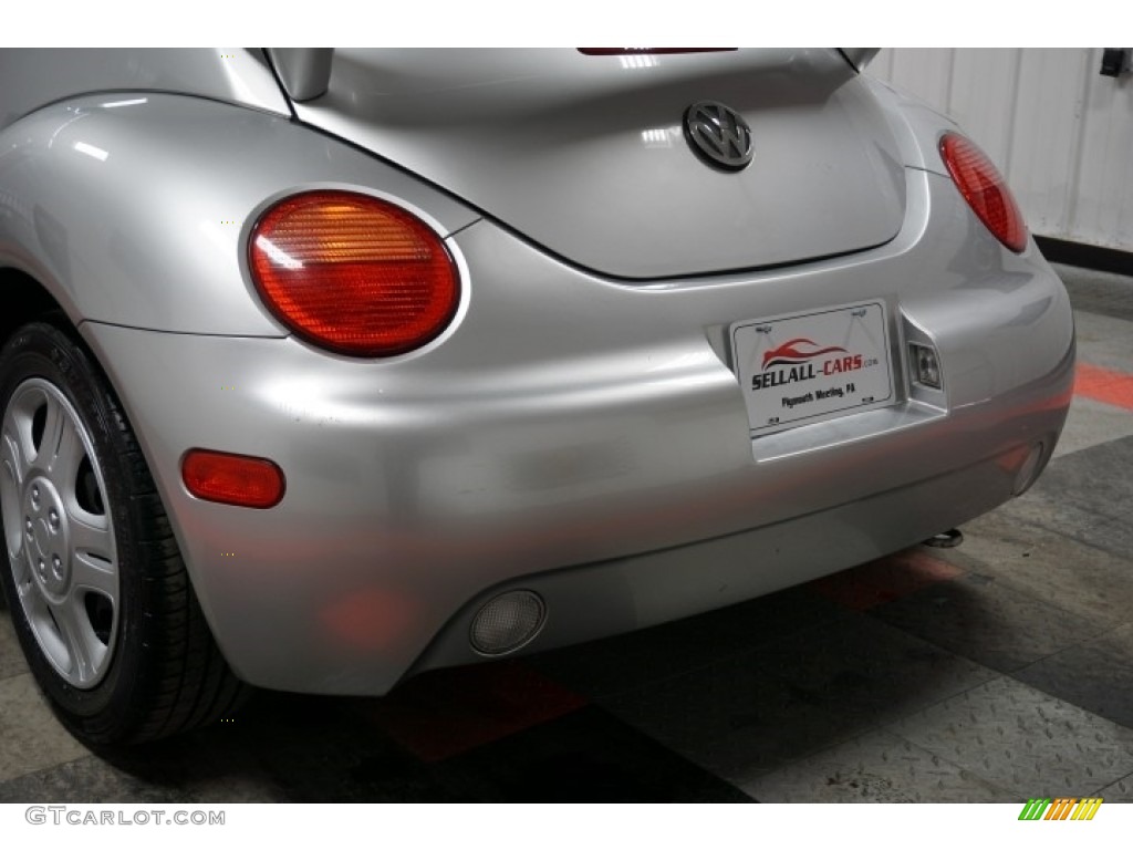 2000 New Beetle GLS Coupe - Silver Metallic / Black photo #61