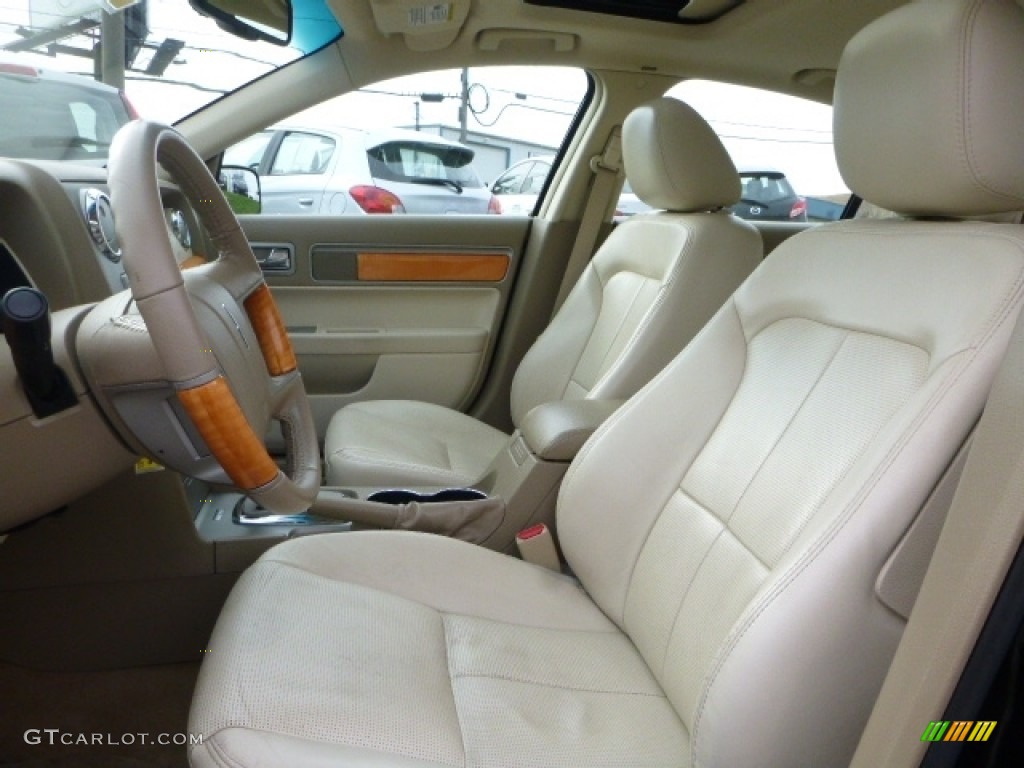 2009 MKZ AWD Sedan - Tuxedo Black Metallic / Sand photo #15