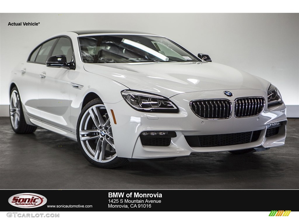 2016 6 Series 640i Coupe - Alpine White / Vermillion Red photo #1