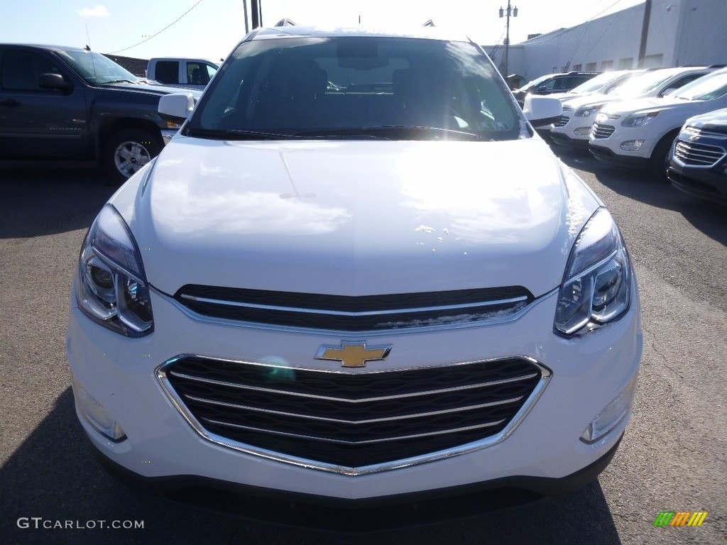 2016 Equinox LT AWD - Summit White / Jet Black photo #2