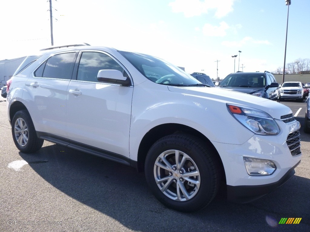 2016 Equinox LT AWD - Summit White / Jet Black photo #3