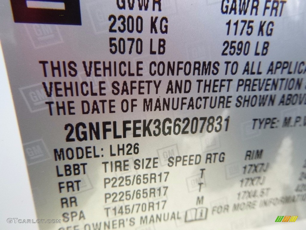 2016 Equinox LT AWD - Summit White / Jet Black photo #15