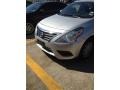 2015 Brilliant Silver Nissan Versa 1.6 SV Sedan  photo #4