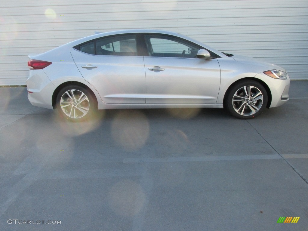 2017 Elantra Limited - Silver / Gray photo #3