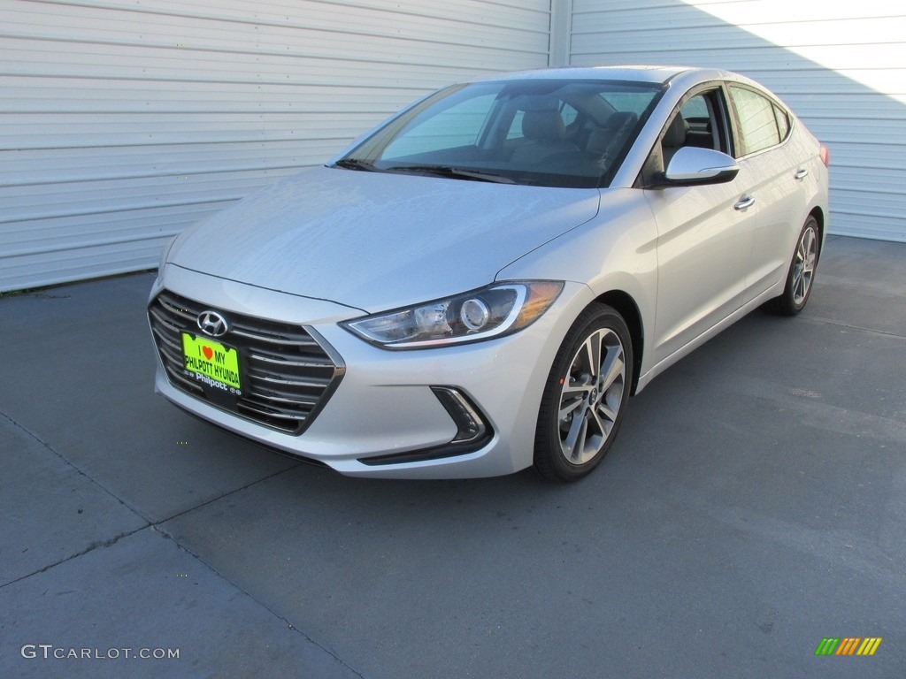 2017 Elantra Limited - Silver / Gray photo #7