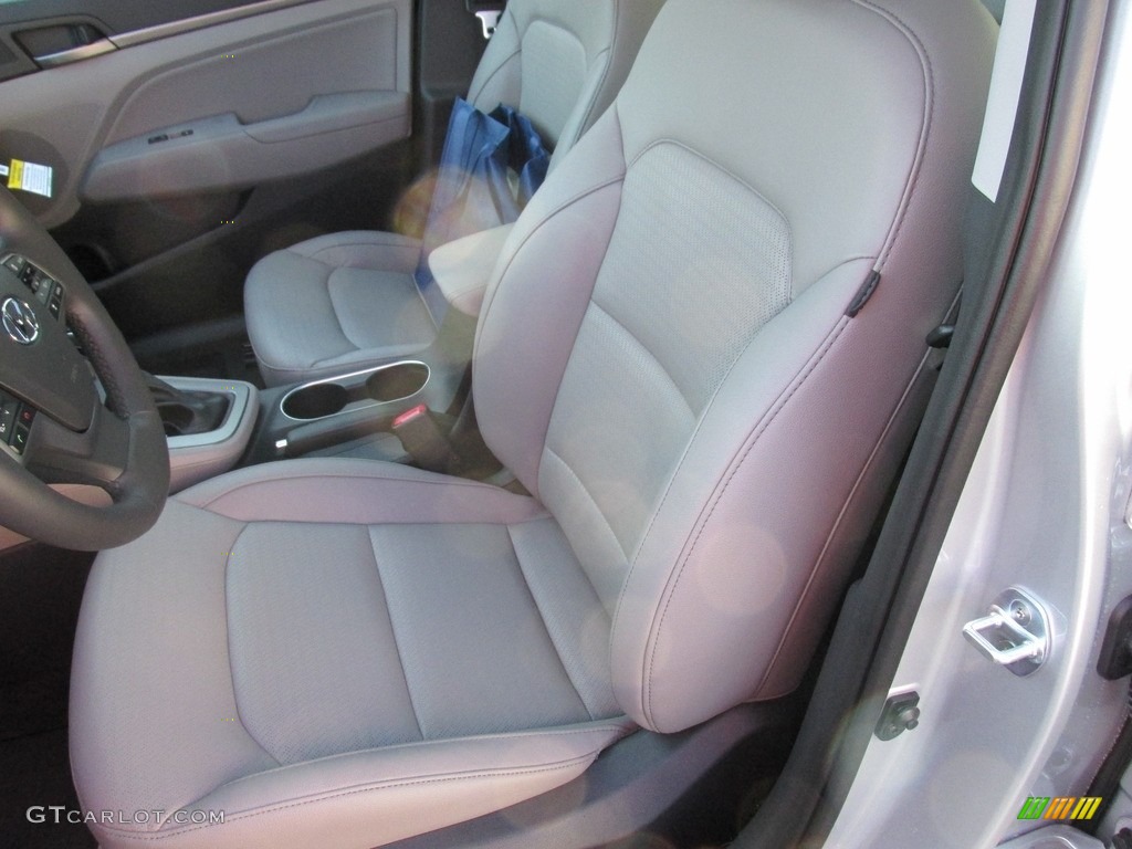 2017 Elantra Limited - Silver / Gray photo #22