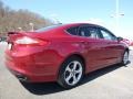 2015 Ruby Red Metallic Ford Fusion SE AWD  photo #3