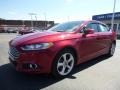2015 Ruby Red Metallic Ford Fusion SE AWD  photo #7