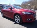 2015 Ruby Red Metallic Ford Fusion SE AWD  photo #9