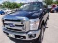 2016 Shadow Black Ford F350 Super Duty XLT Crew Cab 4x4  photo #17