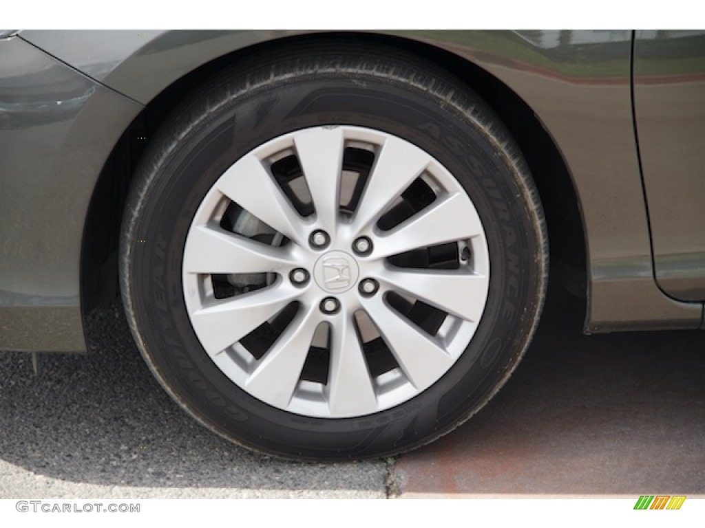 2013 Accord EX Sedan - Hematite Metallic / Black photo #30