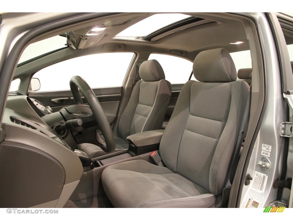 2009 Honda Civic EX Sedan Front Seat Photo #112107758