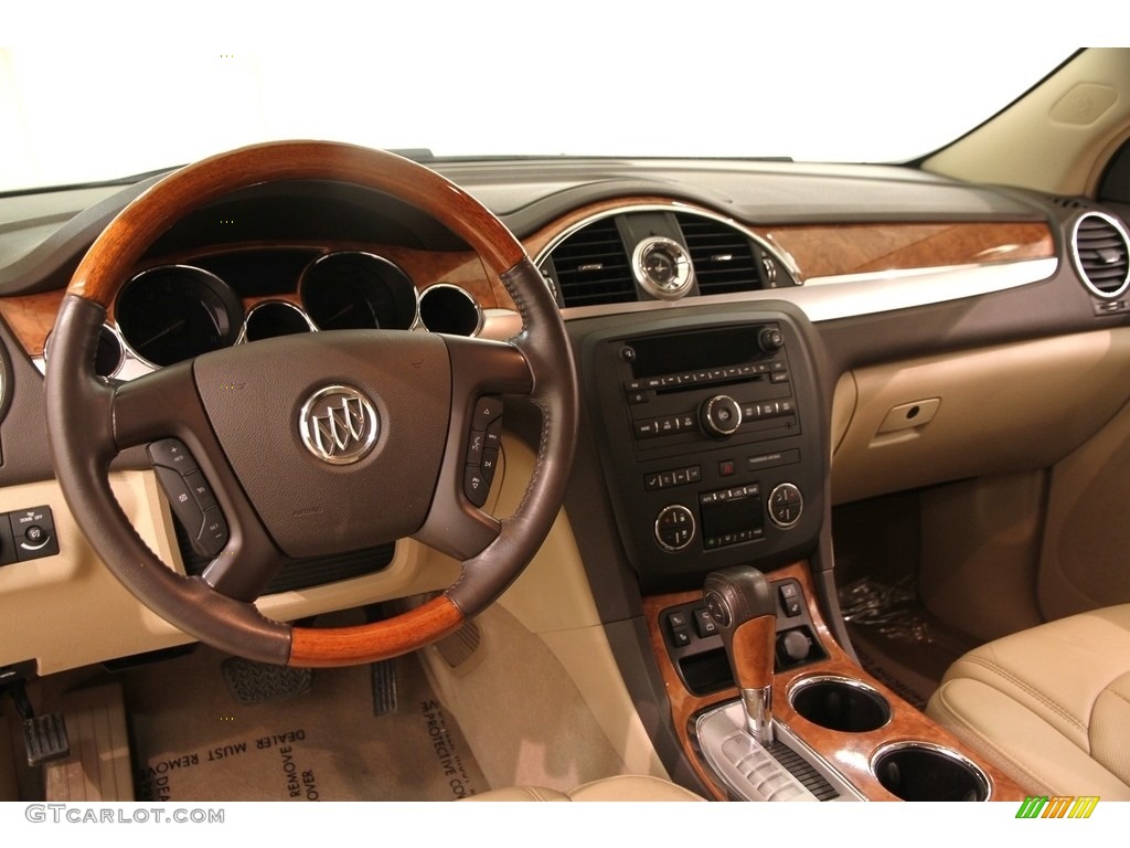 2010 Enclave CXL AWD - Gold Mist Metallic / Cashmere/Cocoa photo #6